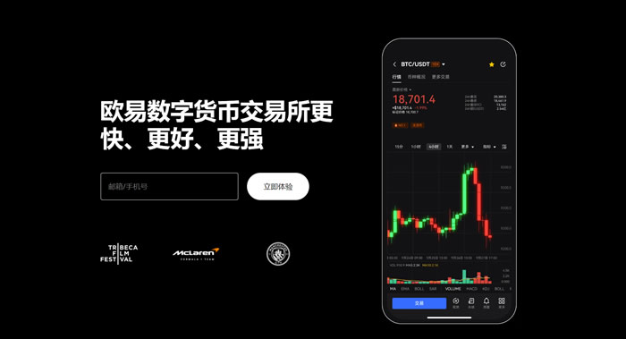 欧交易钱包官网APP在iPhone上的专业交易界面展示